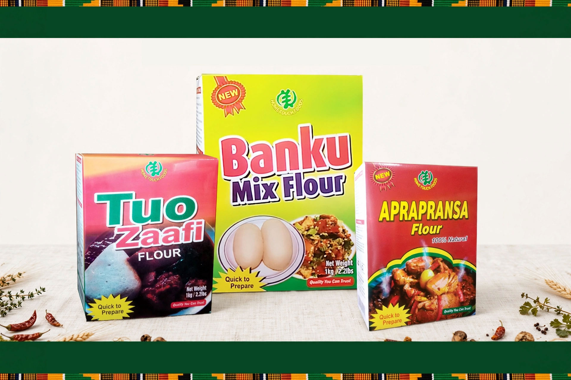 Authentic Ghanaian food products